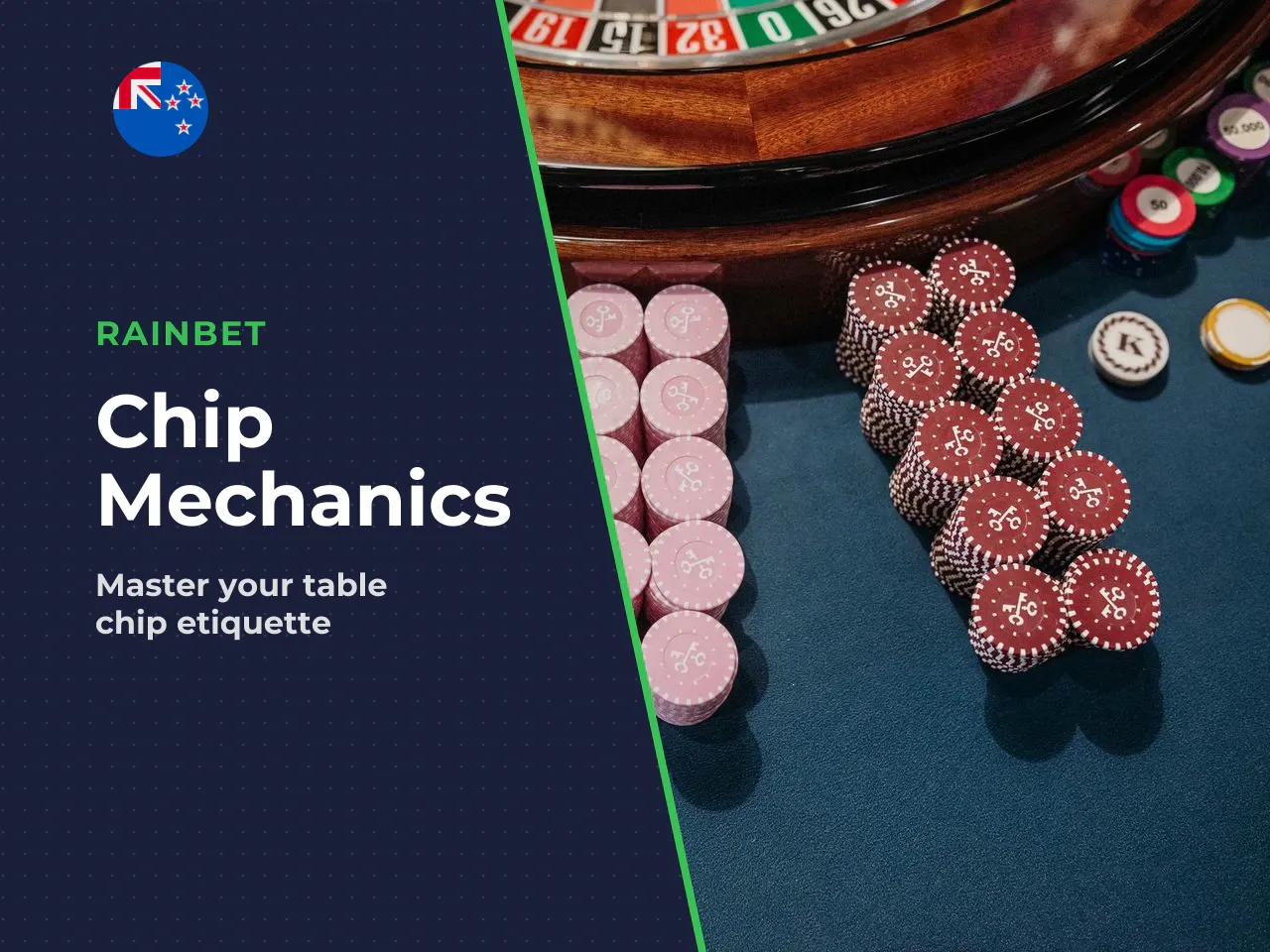 Table etiquette and non-value chip mechanics