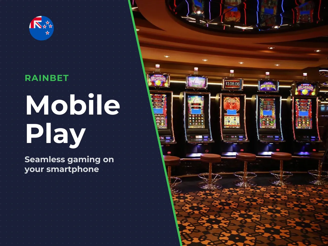 Mobile Experience Browser Play, Cashier and