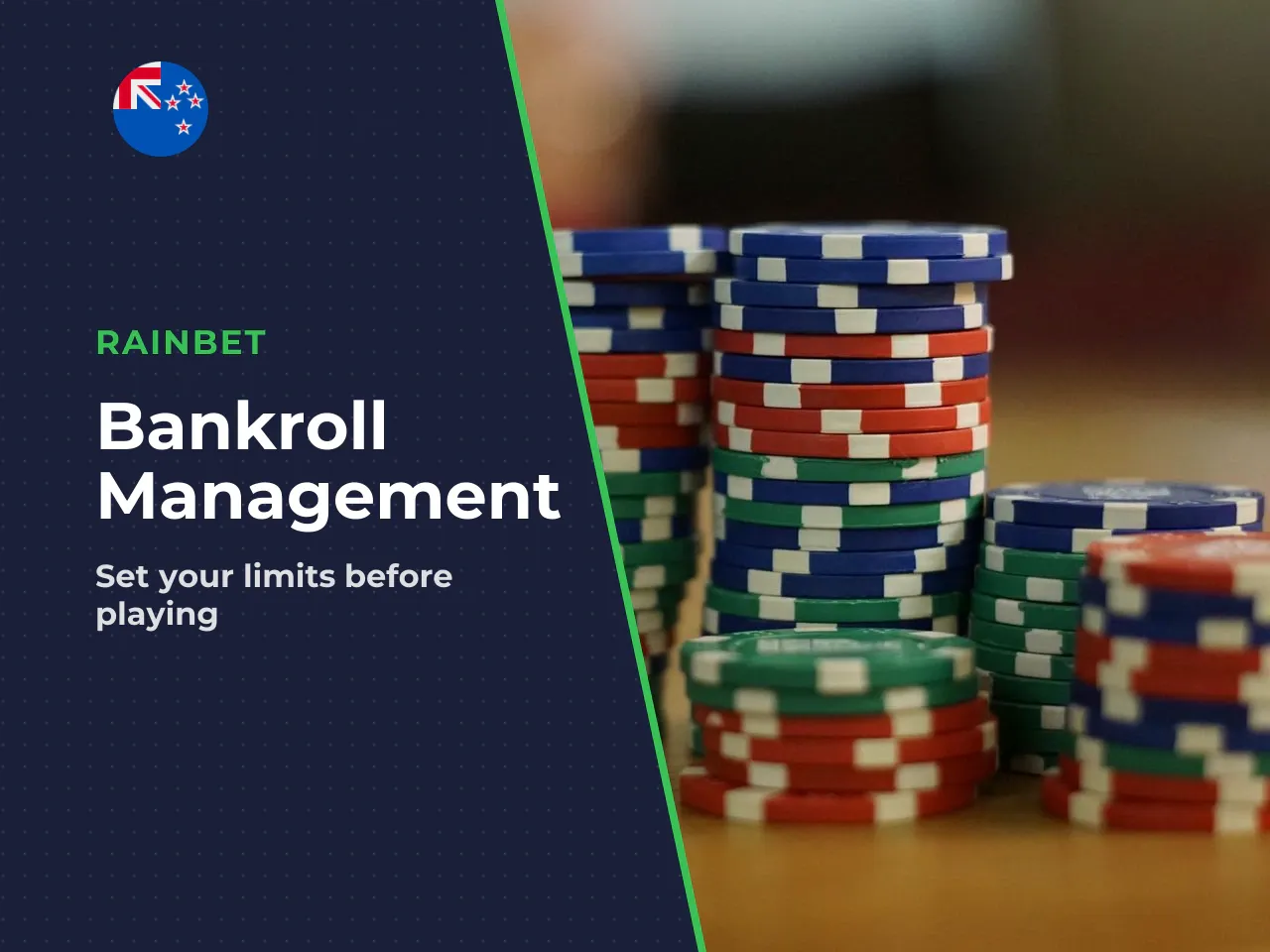 3.3 Bankroll settings before the first