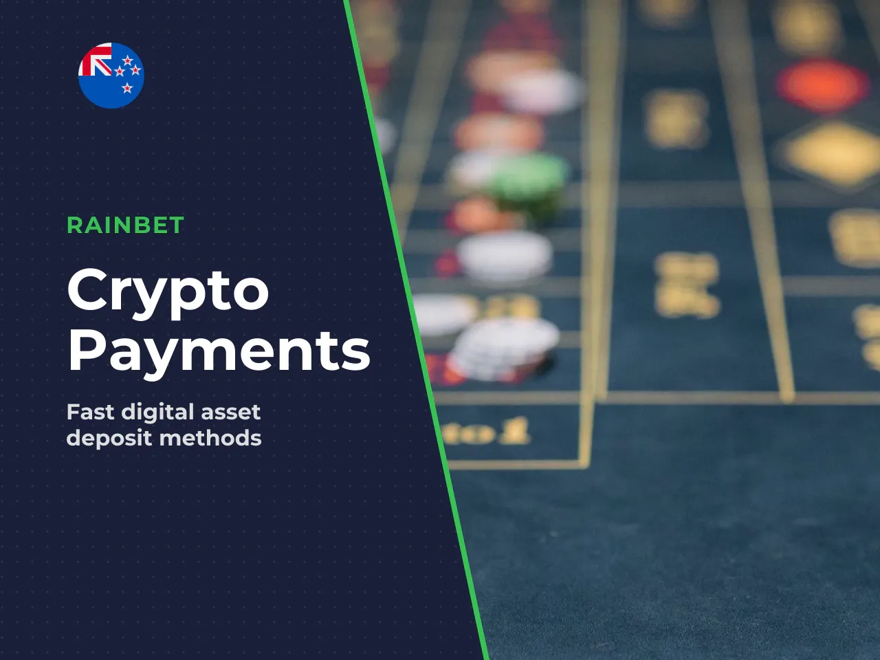 Rainbet crypto support and access via
