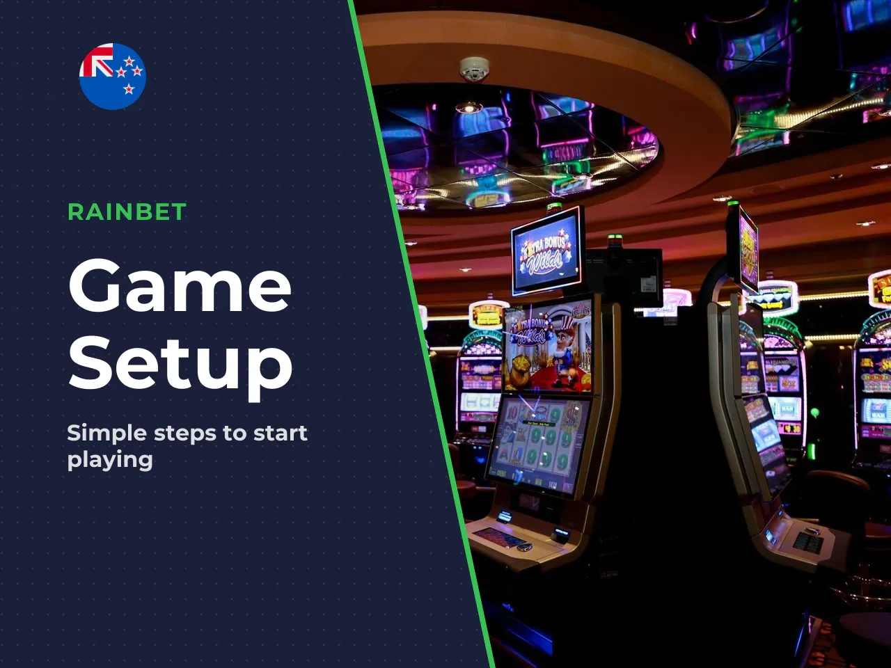 Launching the game and setting your