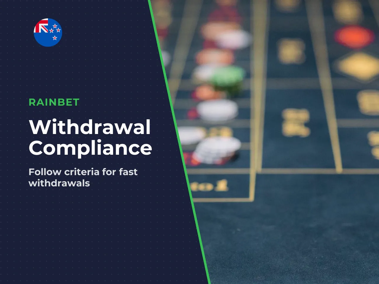 Before you request a withdrawal in