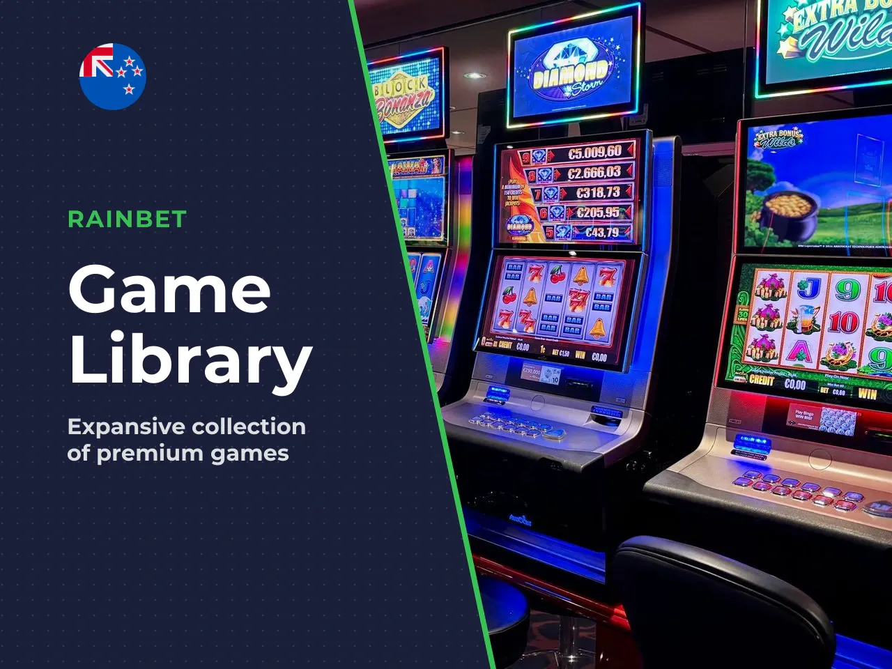Casino Games Library and Software Providers