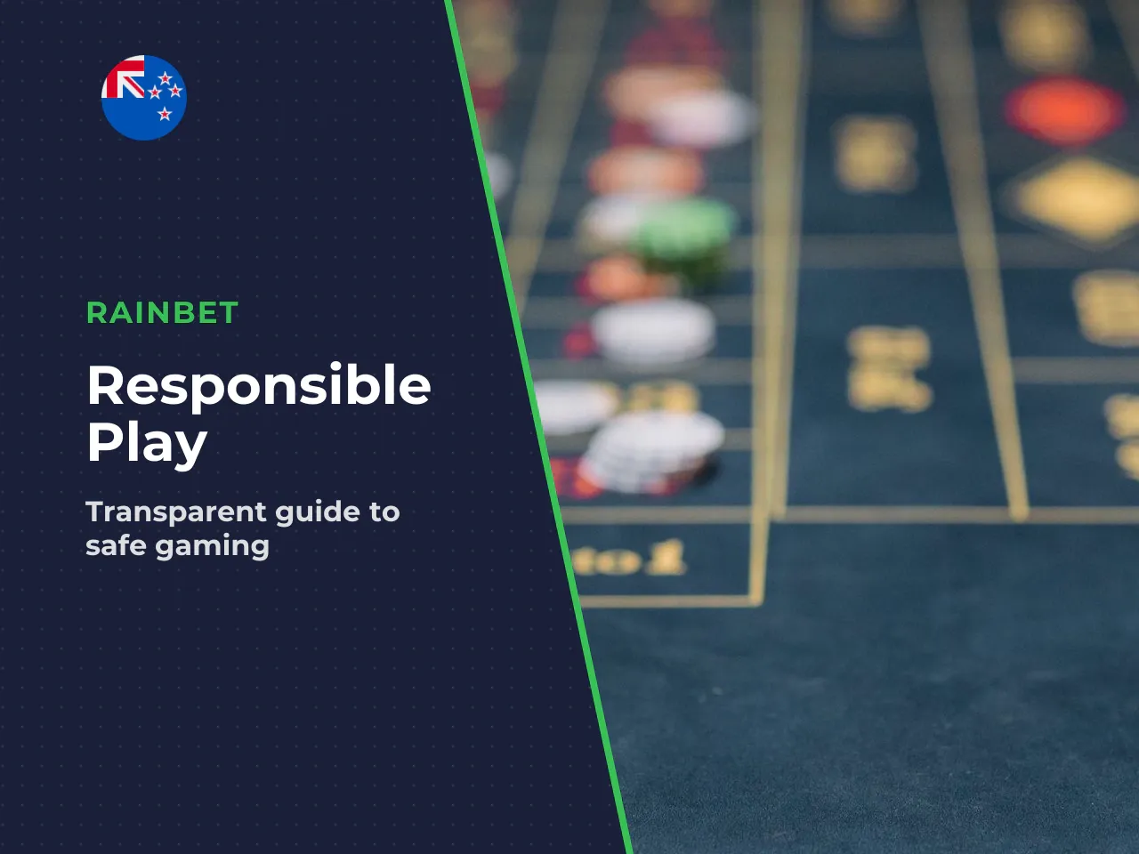 Verdict and Responsible Gambling. Rainbet's promotional