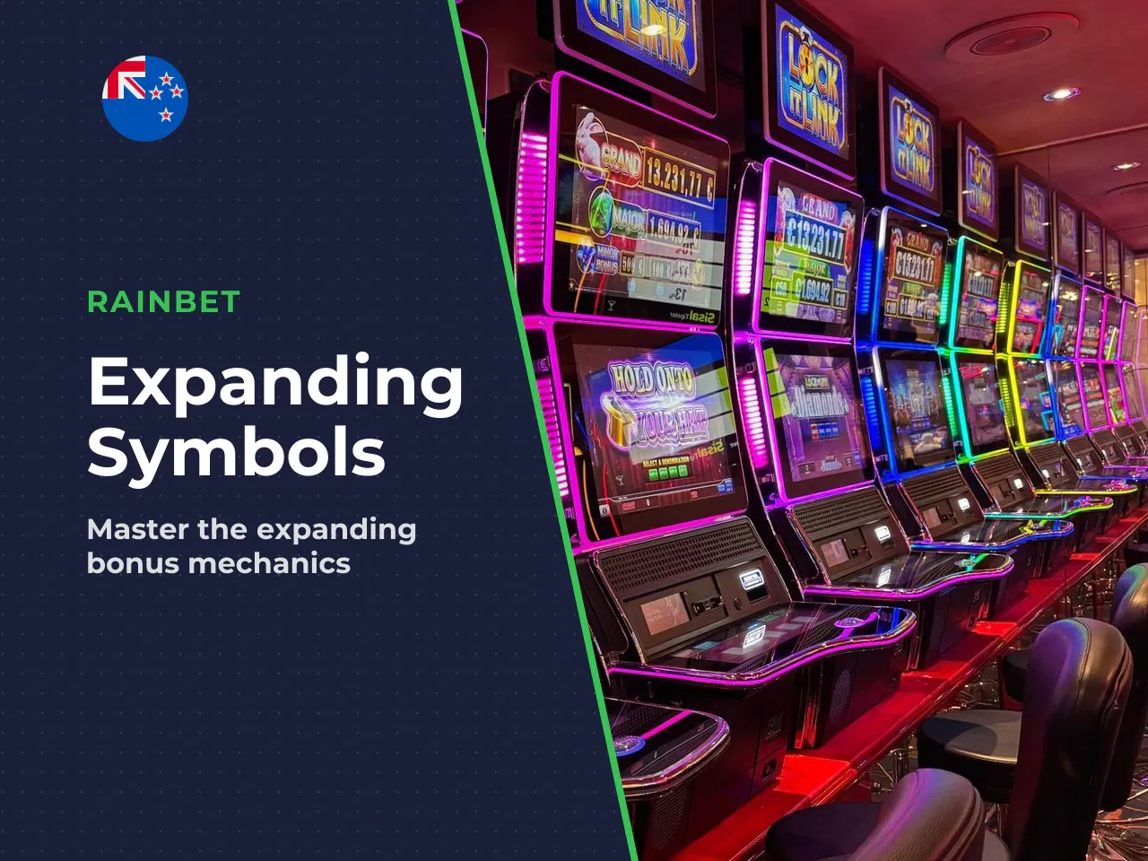 How the expanding symbol works during