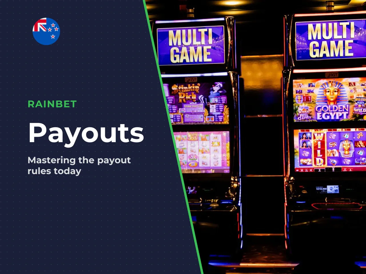 Bets, Spins and Payout Rules. Payouts