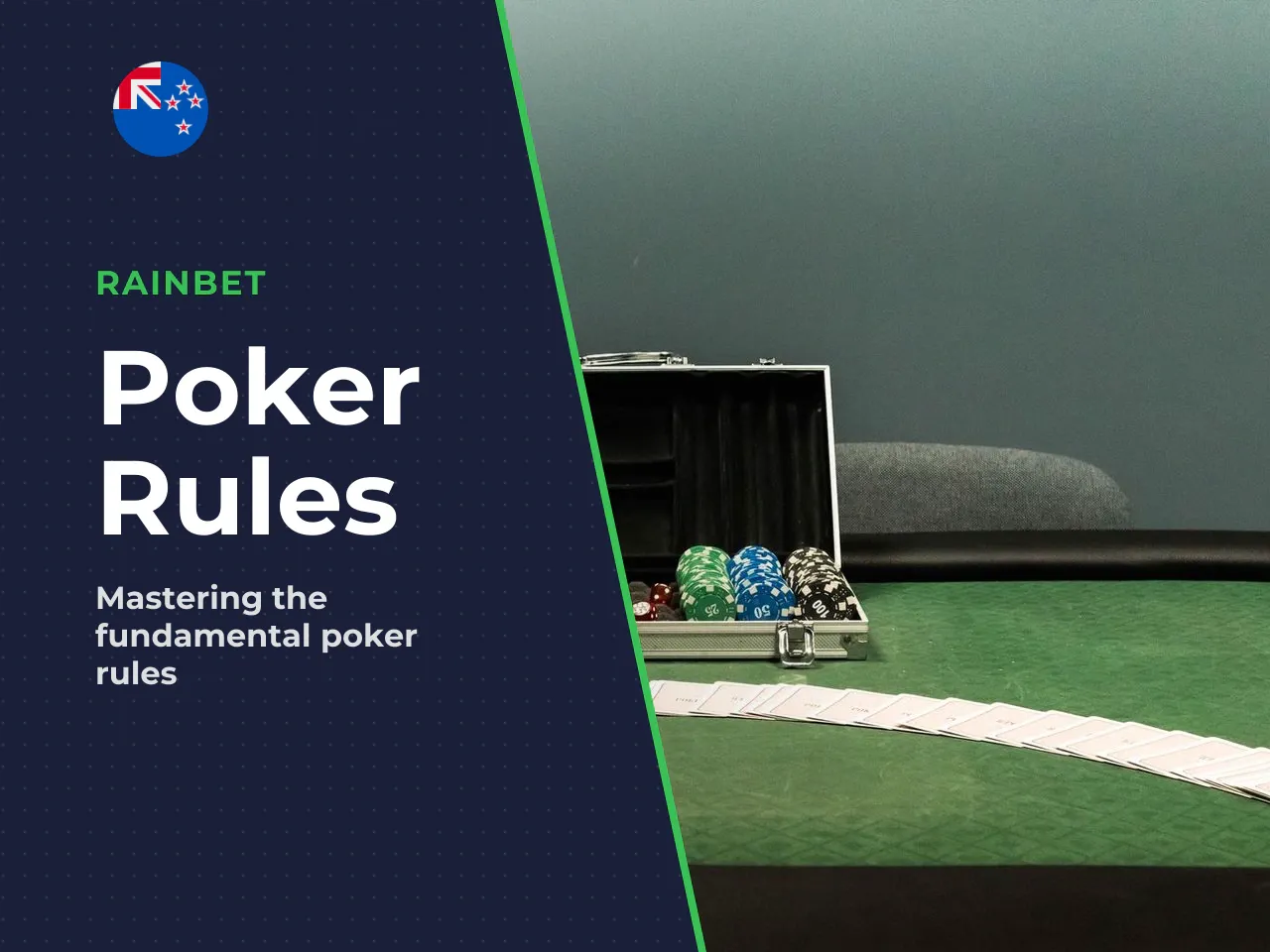 1. Pre-flop. Two hole cards are
