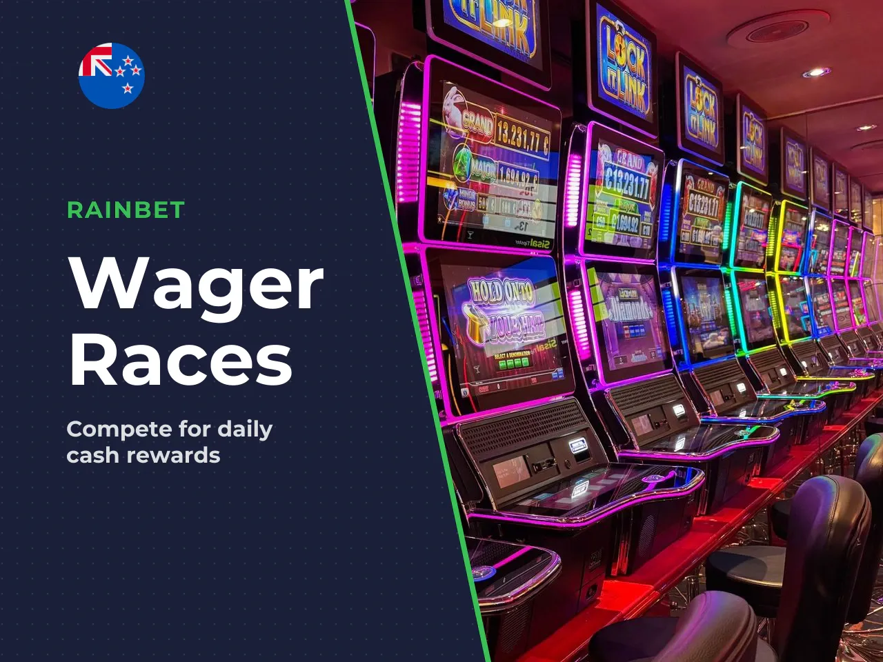 Daily, Weekly and Monthly Wager Races