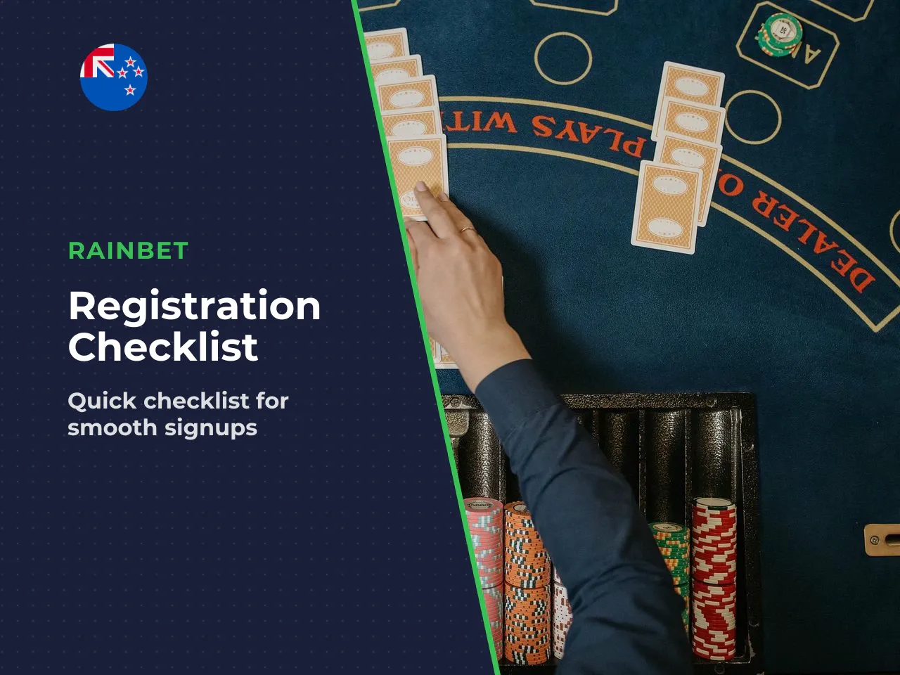 What to check before completing registration