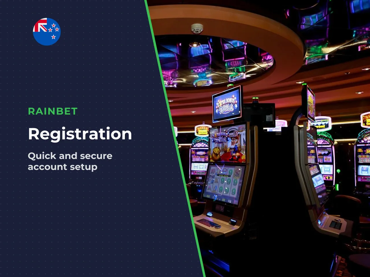 1. Account creation. Visit the official