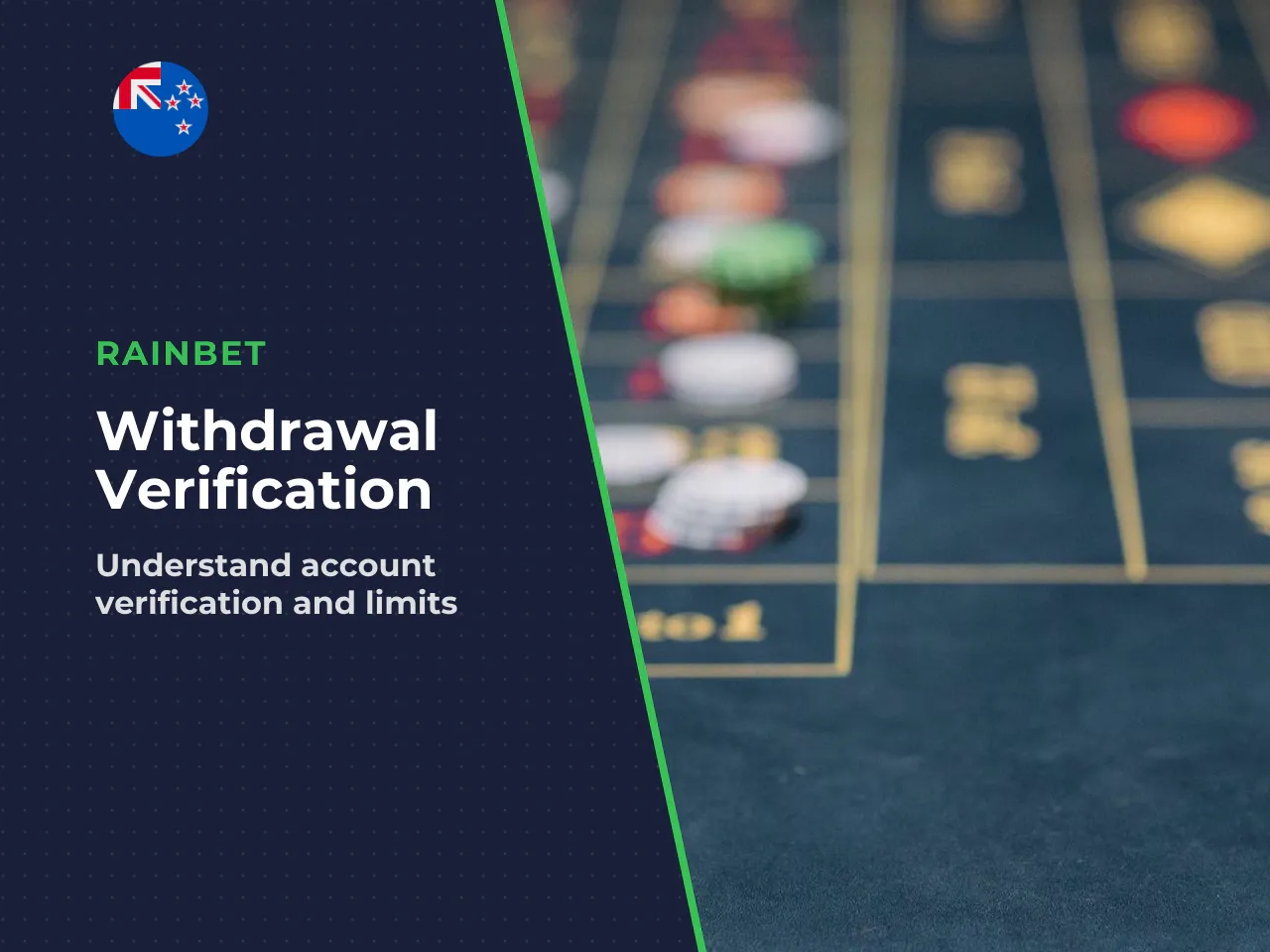 On Rainbet, verification is triggered by