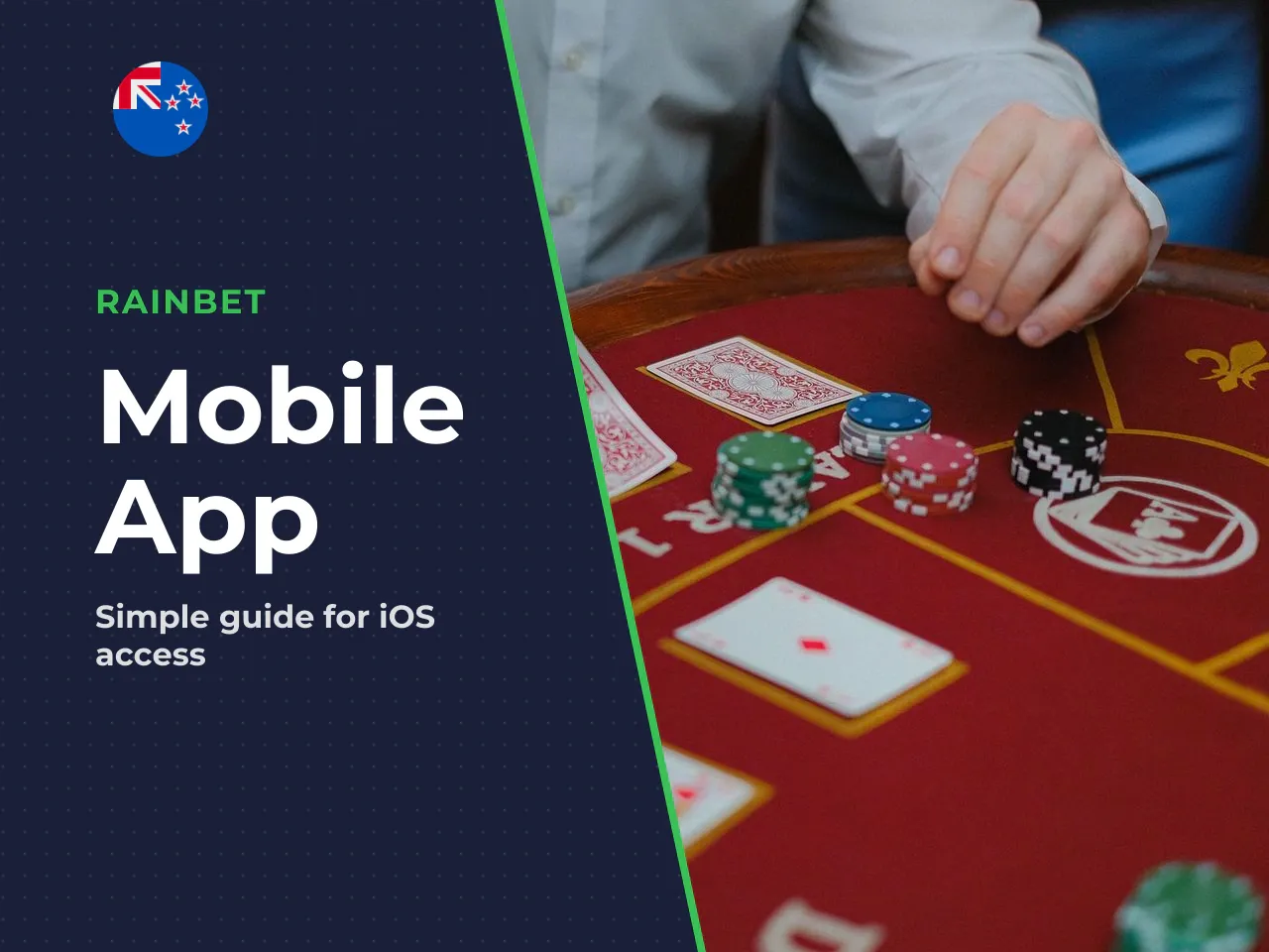 4.2 Rainbet app on iPhone iOS