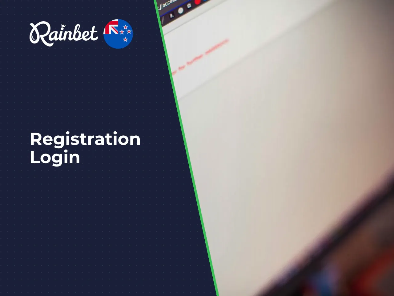 Registration, login and account verification. To